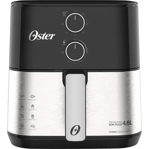 Fritadeira Elétrica Oster Compact Inox OFRT520 4,6L 220V