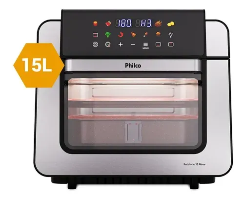 Air Fryer Oven Philco PAF15B 15 Litros Preto