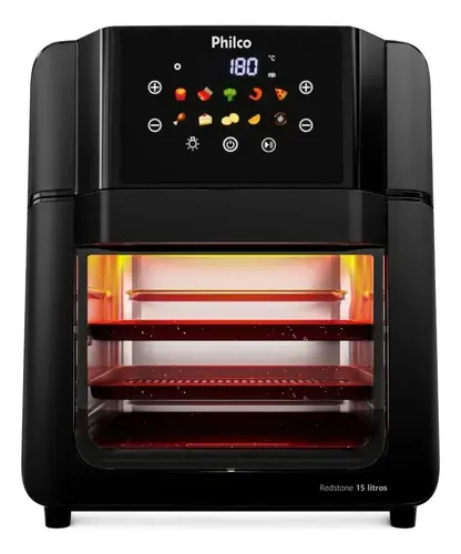 Fritadeira Air Fryer Oven Philco PAF15C 15 Litros Preta