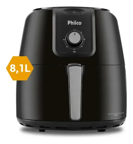 Fritadeira Air Fryer Philco PFR13P 8,1L - Foto oficial e menor preço