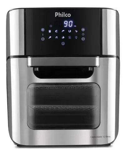 Fritadeira Air Fryer Oven Philco PFR2200P 12L Preto