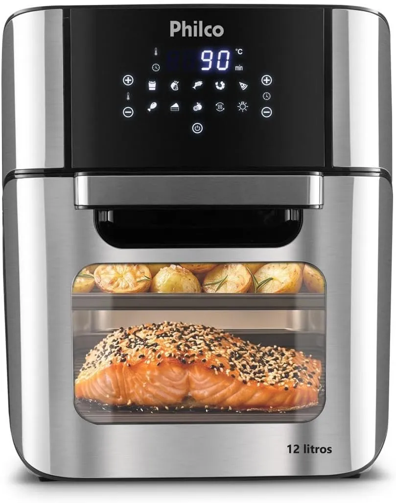 Air Fryer Oven PHILCO PFR2200P 12L 1800W - Foto oficial e menor preço