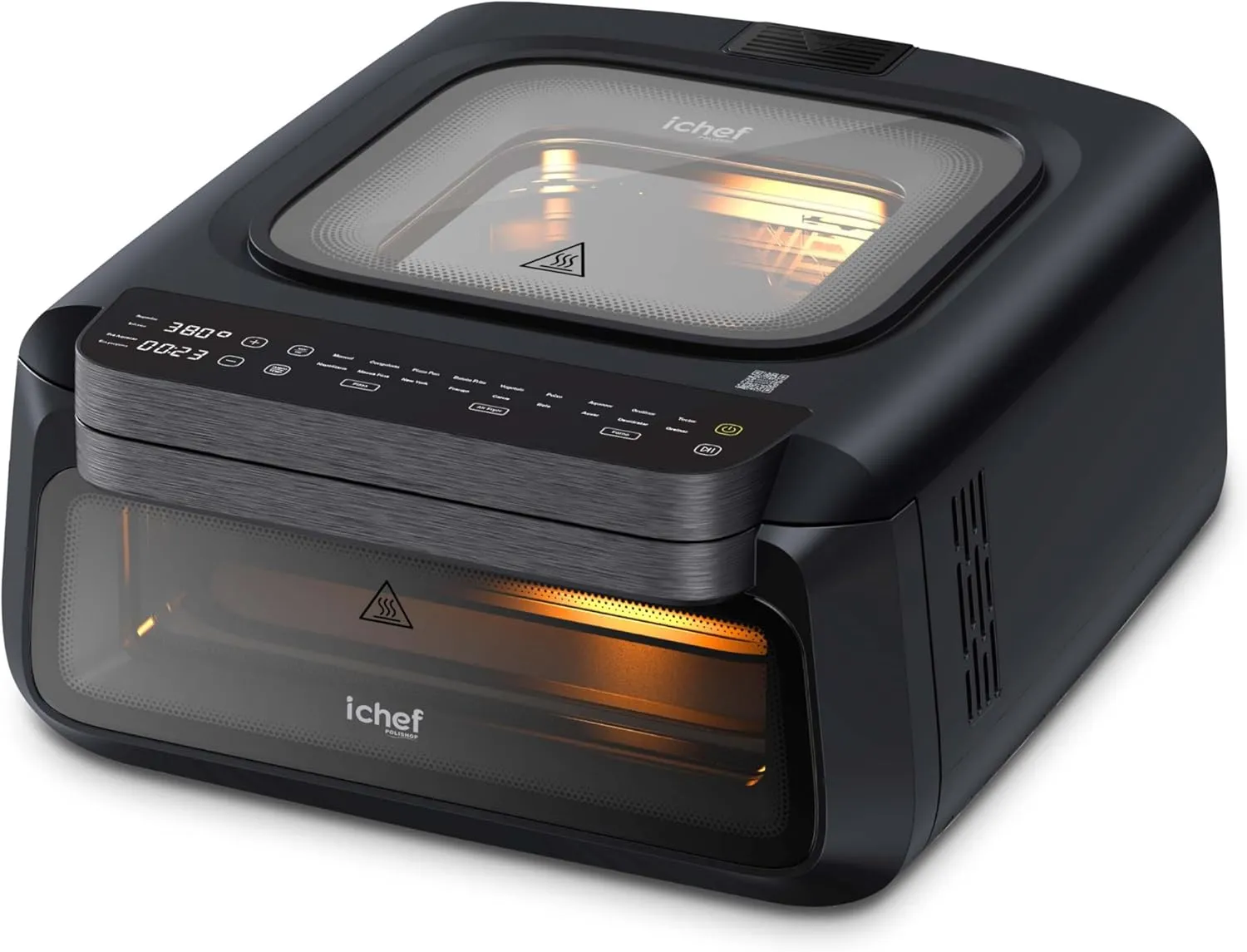 Fritadeira POLISHOP Master Kitchen ichef 3 em 1 – Airfryer, forno e Pizza (220 Volts) - Foto oficial e menor preço