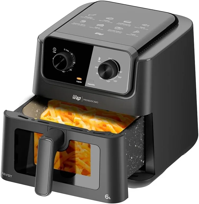 Fritadeira Sem Óleo WAP Prosdócimo AF02 6 Litros