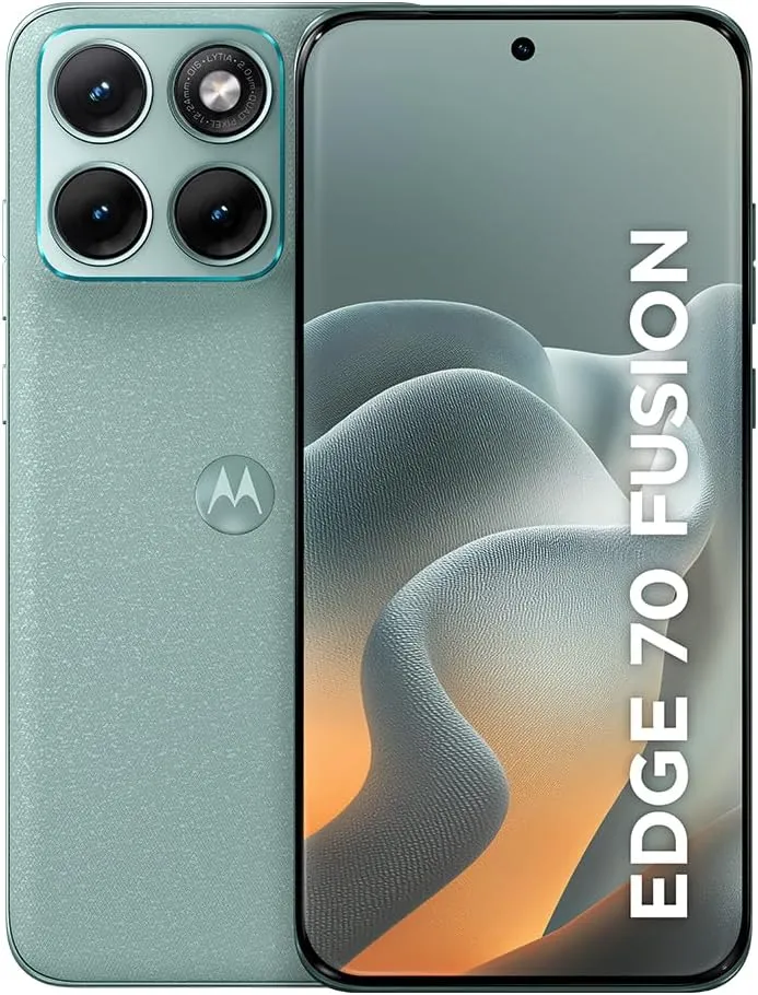 Motorola Edge 70 Fusion 5G 256GB 24GB RAM 50MP AMOLED 144Hz Verde Claro