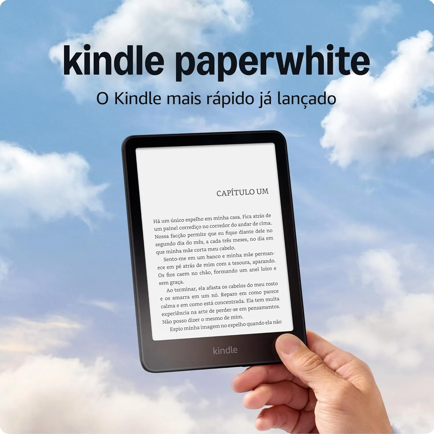 E-Reader Amazon Kindle Paperwhite 16 GB 7" Preto