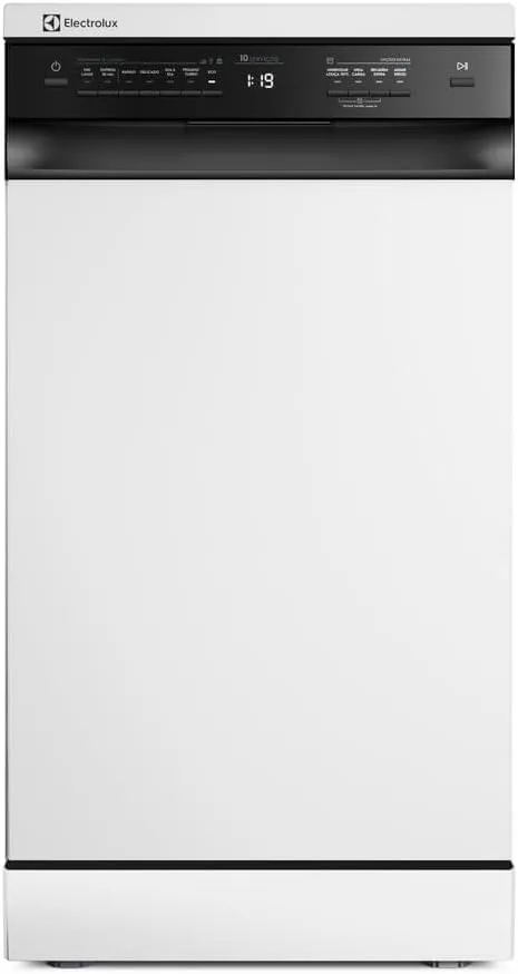 Lava-Louça Electrolux LB10E 10 Serviços Branca com Programa Lava & Seca 220V - Foto oficial e menor preço
