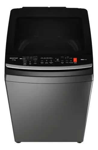 Máquina de Lavar Brastemp 17Kg BW17LTA Cinza Platinum