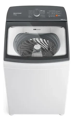Lavadora Brastemp BWF15AB 15kg com Ciclo Tira Manchas Branco
