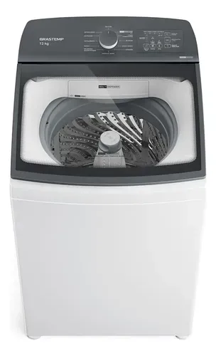 Máquina de Lavar Brastemp 12kg Branca com Água Quente BWK12