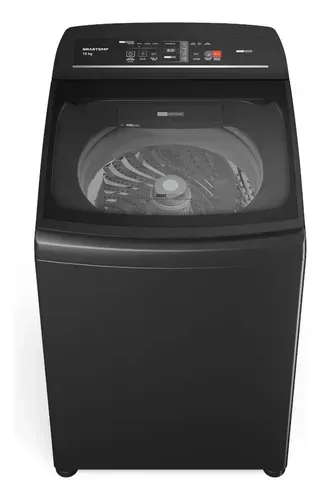 Lavadora Brastemp 15kg Cinza Platinum com Timer Pro
