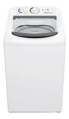 Máquina de Lavar Consul 12kg Branca com Dosagem Econômica e Ciclo Edredom