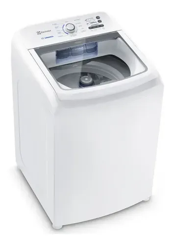 Lavadora de Roupas Electrolux Essential Care LED15 15kg Cesto Inox