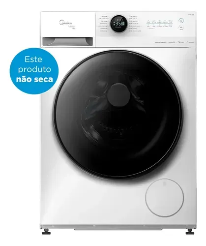 Máquina de Lavar Midea Heathguard 13kg Branca Conectada Branco - Foto oficial e menor preço