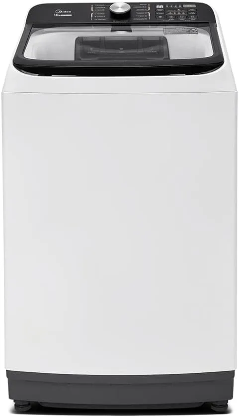 Máquina de Lavar Midea 13kg Wave Agitator MA512W130A/WK-04 127V Branco - Foto oficial e menor preço