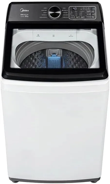 Máquina de Lavar Roupas Midea Wave Impeller 12kg Branca 220V Branco