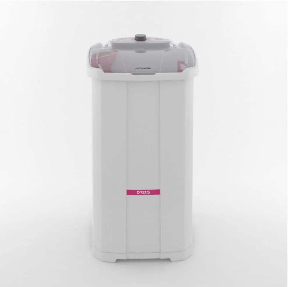 Lavadora de Roupas Semiautomática Praxis 16kg Inverter Sistema Anti Manchas