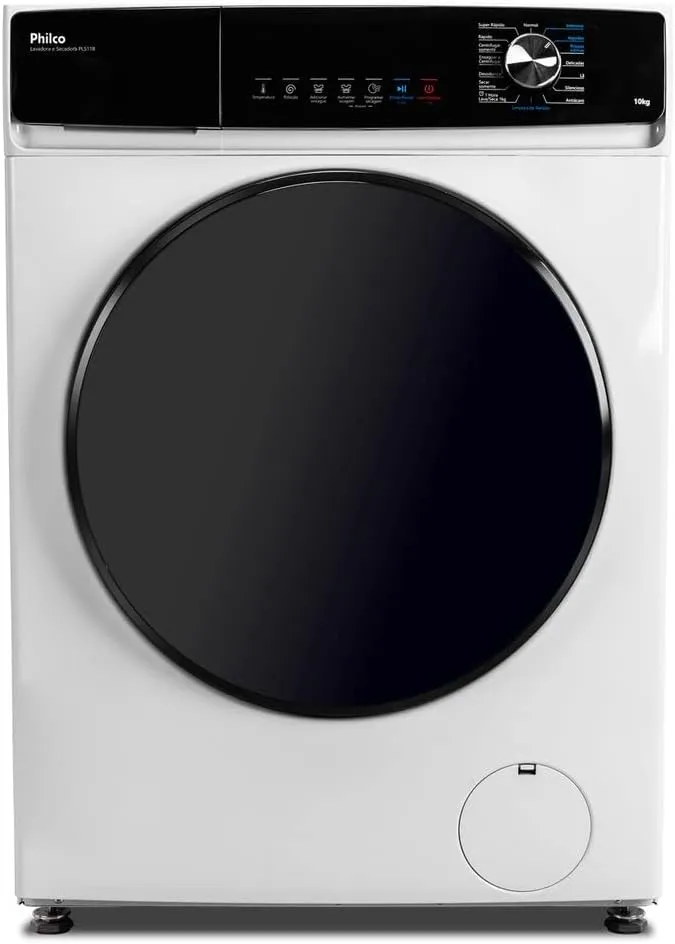 Lavadora e Secadora Philco PLS11B Inverter 10kg Branca 127V Branco