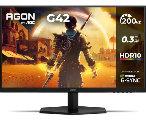 Monitor Gamer AOC Agon 27G42HE 27 Polegadas 200Hz IPS