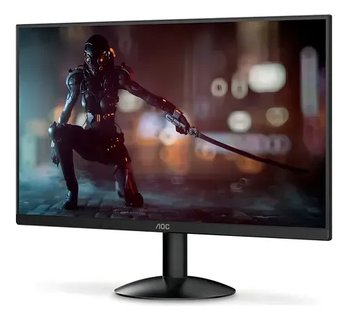 Monitor Gamer Aoc 21.5'' Full Hd Gaming 120hz 1ms 22b30hm23 Cor Preto 127/220v