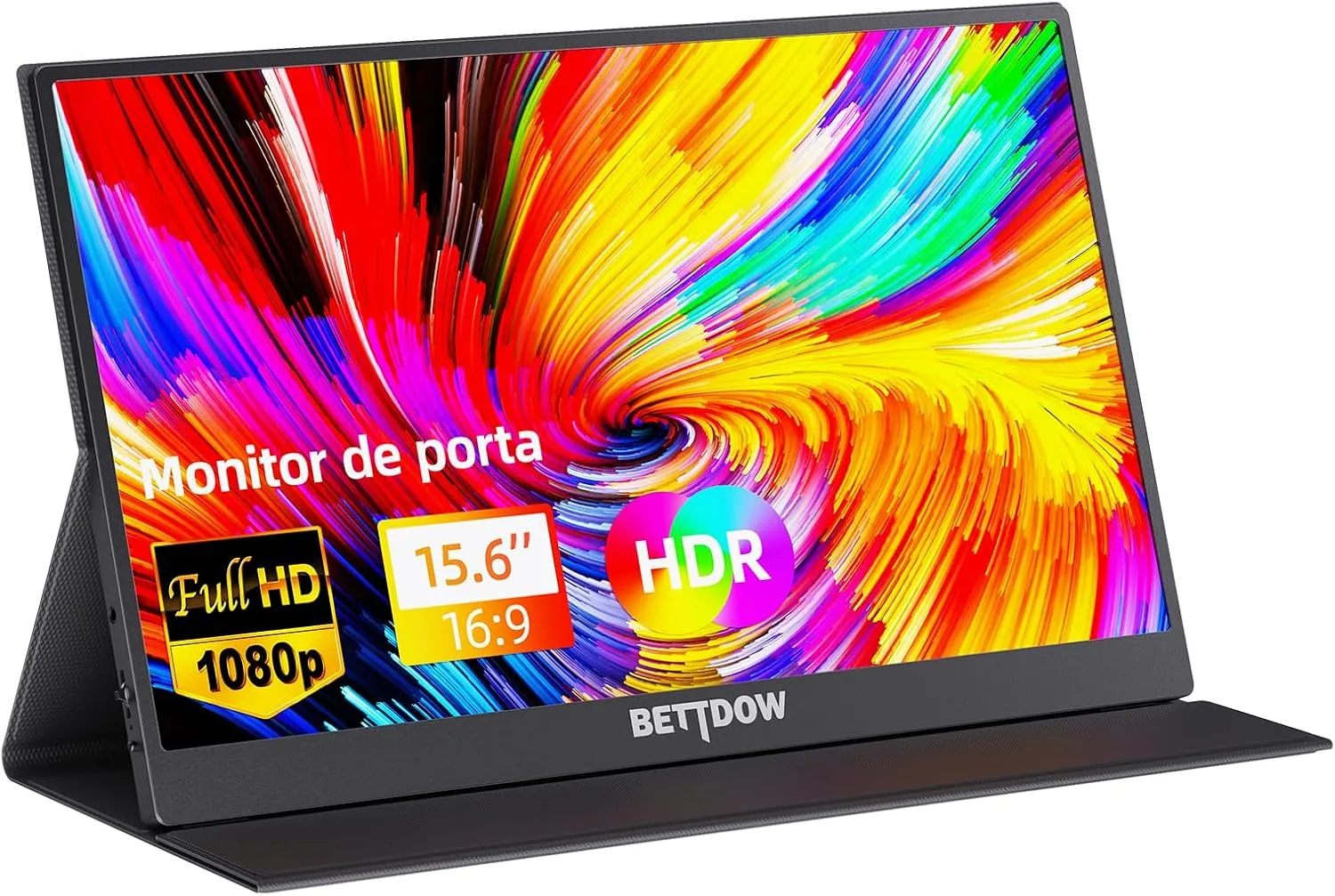 Monitor Portátil Bettdow 15.6" FHD 1080P USB-C/HDMI