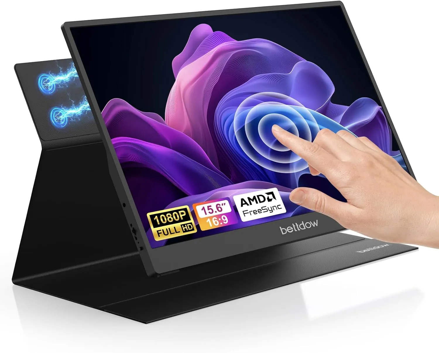 Monitor Bettdow Portátil Touchscreen 15,6'' FHD 1080P - Foto oficial e menor preço
