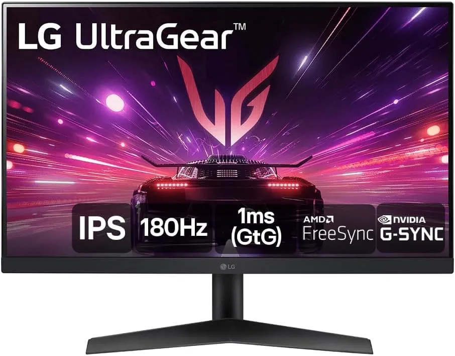 Monitor Gamer LG UltraGear 24GS60F-B 24" IPS Full HD 180Hz 1ms