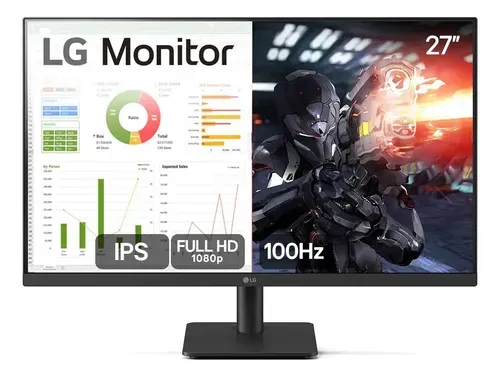 Monitor LG 27MS500-B 27 Polegadas Full HD 100Hz IPS