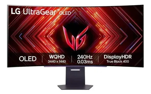 Monitor LG UltraGear OLED 45GR95QE 45 Polegadas 240Hz