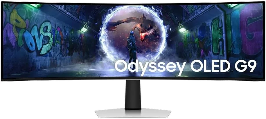 Monitor Samsung Odyssey OLED G9 49'' Prata - Foto oficial e menor preço