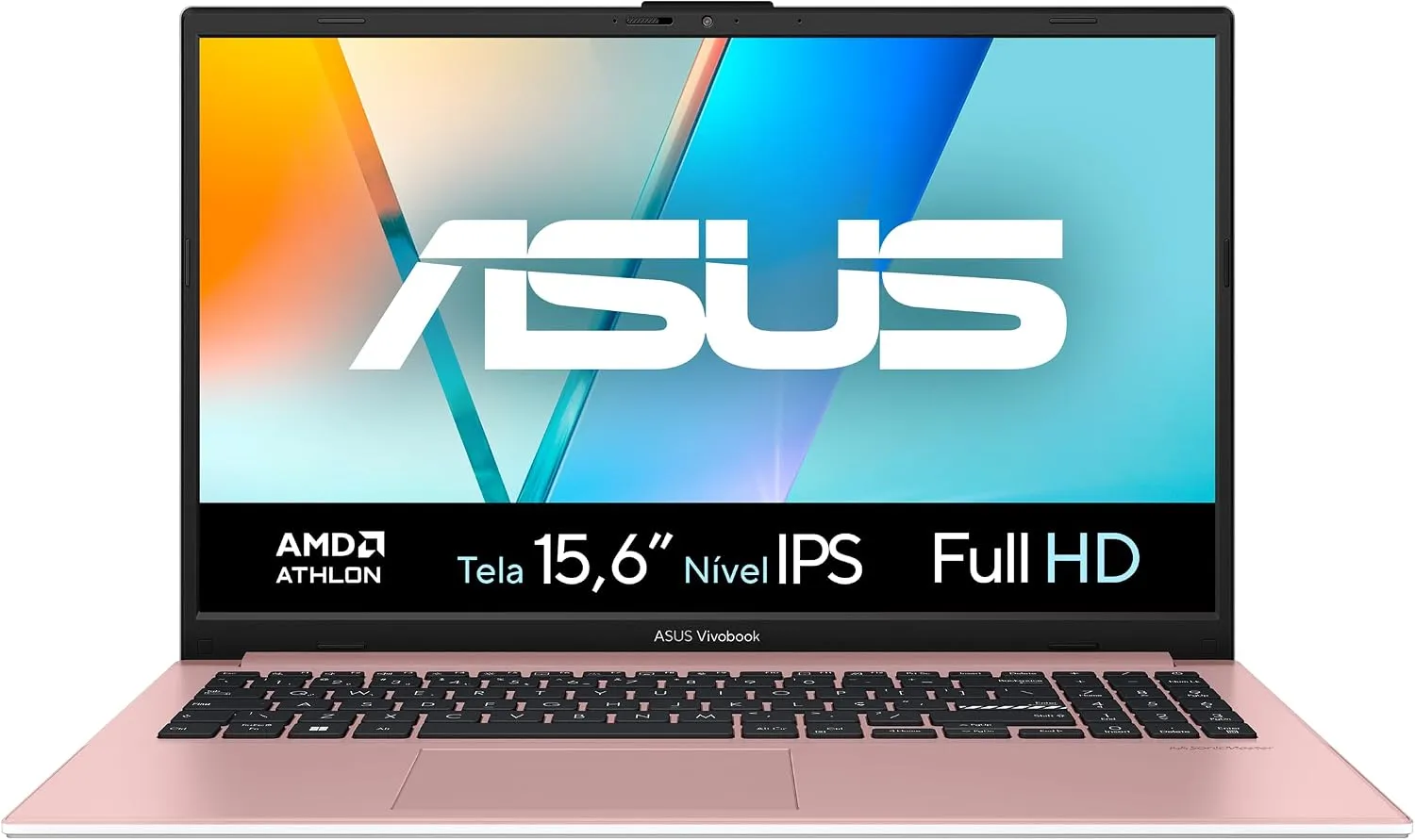 Notebook ASUS Vivobook Go 15 E1504FA-BQ5316WS Rosa - Foto oficial e menor preço