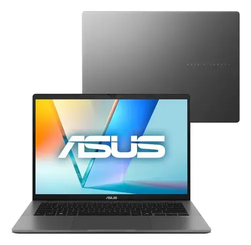 Notebook ASUS Vivobook S14 S3407VA Intel Core Ultra 7 255H 16GB RAM 512GB SSD Cinza