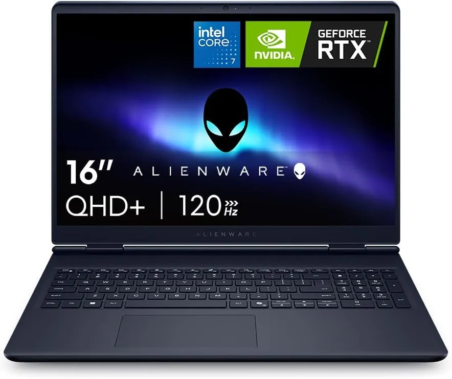 Notebook Gamer Dell Alienware AC16-C7240H-D30 16 Pol. Intel Core 7 RTX 3050