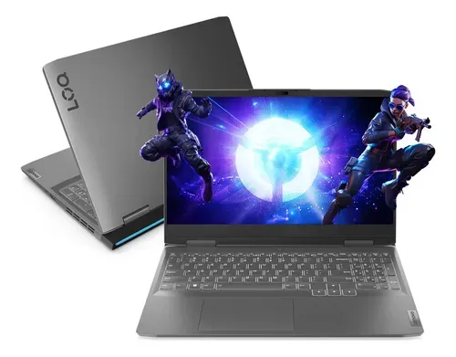 Notebook Gamer Lenovo LOQ 15IRX9 Intel Core i5-13450HX 16GB 512GB SSD RTX 3050 Windows 11 Luna Grey