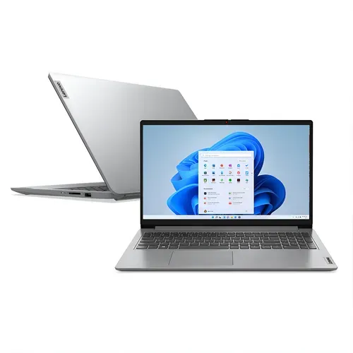 Notebook Lenovo Ideapad 1 15AMN7 AMD Ryzen 5 7520U 8GB RAM 512GB SSD 15.6 polegadas
