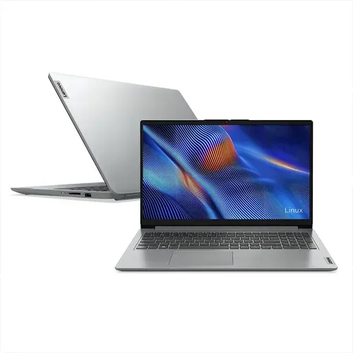 Notebook Lenovo Ideapad 1 AMD Ryzen 3 7320U 4GB 256GB SSD Linux 15.6 polegadas