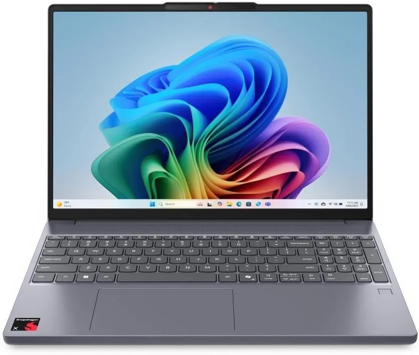 Lenovo IdeaPad Slim 3X 15.3" - Snapdragon X - IA Integrada - Foto oficial e menor preço