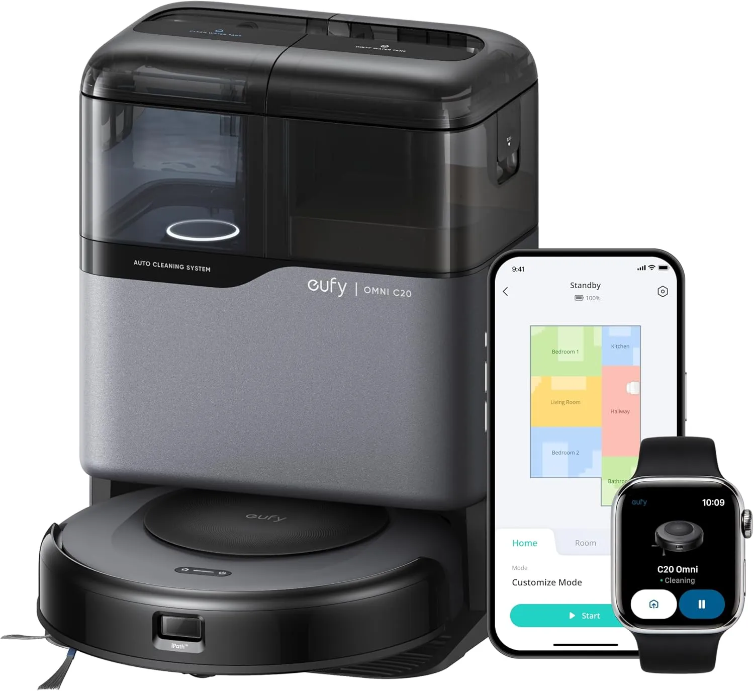 Robô Aspirador eufy C20 Omni