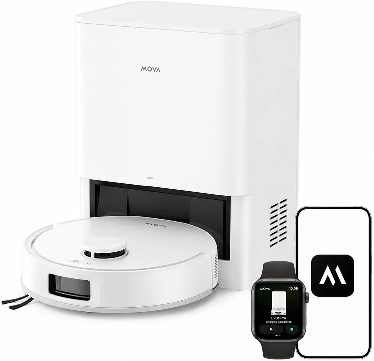 Robo Aspirador MOVA E20s Pro Plus - Foto oficial e menor preço