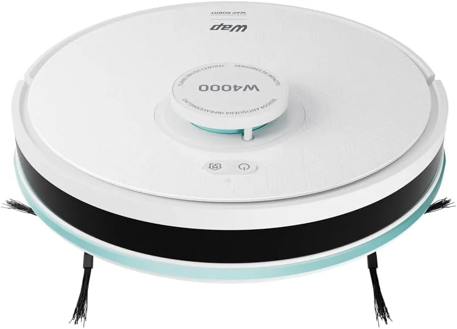 Robô Aspirador WAP W4000 3 em 1 com Mapeamento Inteligente