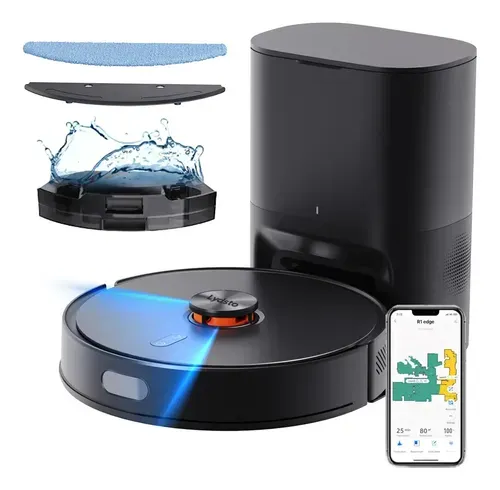 Robô Aspirador Lydsto R1 Edge com Estação de Autolimpeza