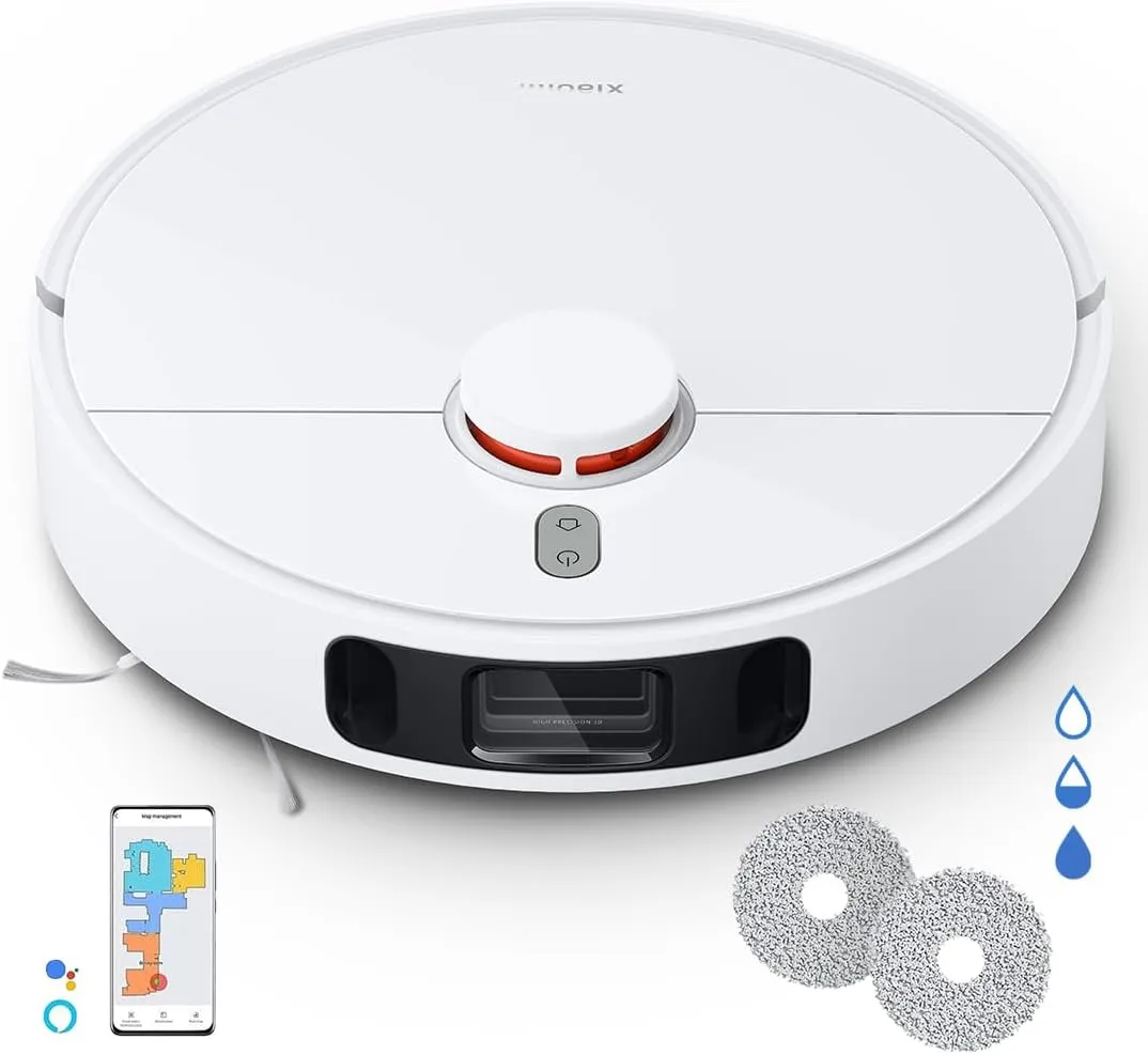 Robô Aspirador Xiaomi Robot Vacuum S10 com Mapeamento LDS