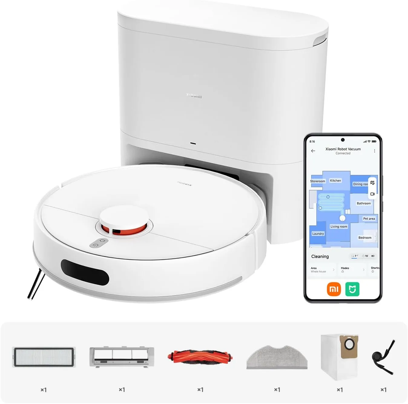 Robo Aspirador Xiaomi H40 10000 Pa