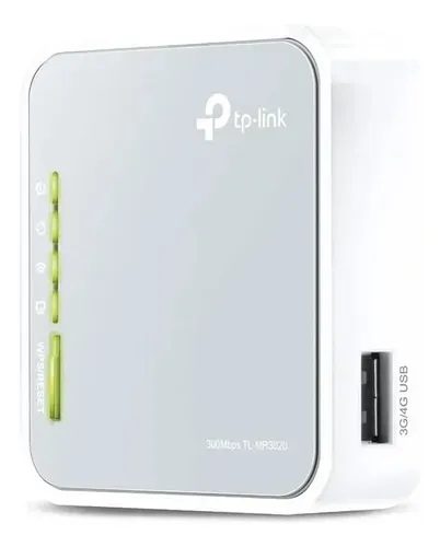 Roteador Portátil TP-Link TL-MR3020 Wireless N 300Mbps