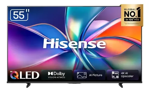 Smart TV Hisense 55Q6QV 4K Dolby Atmos - Foto oficial e menor preço