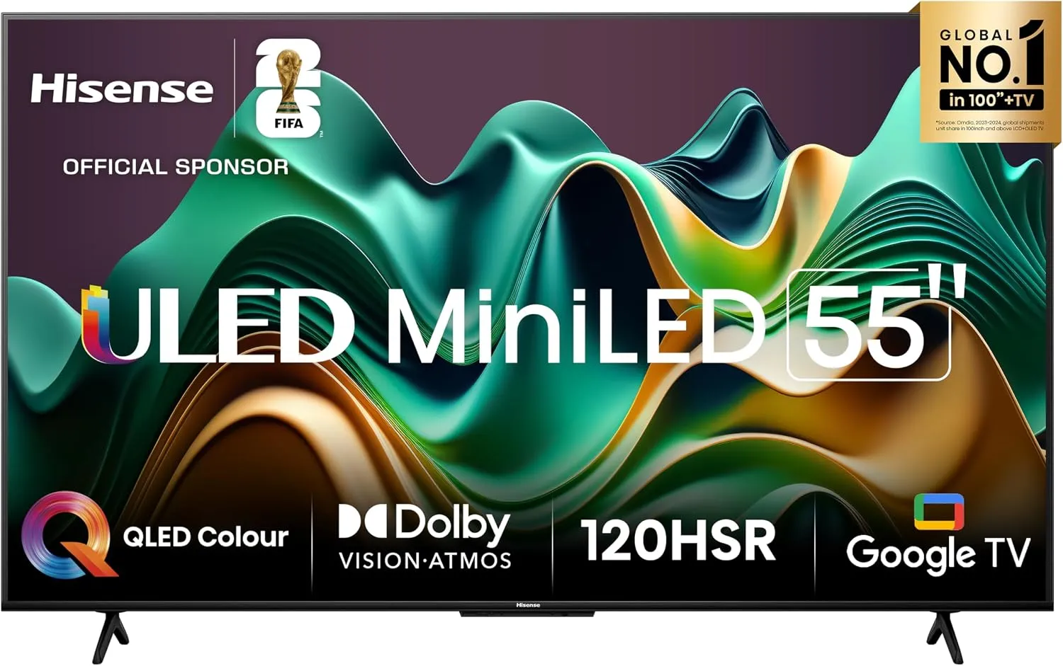 Smart TV Hisense 55U6N 55 Polegadas - Foto oficial e menor preço