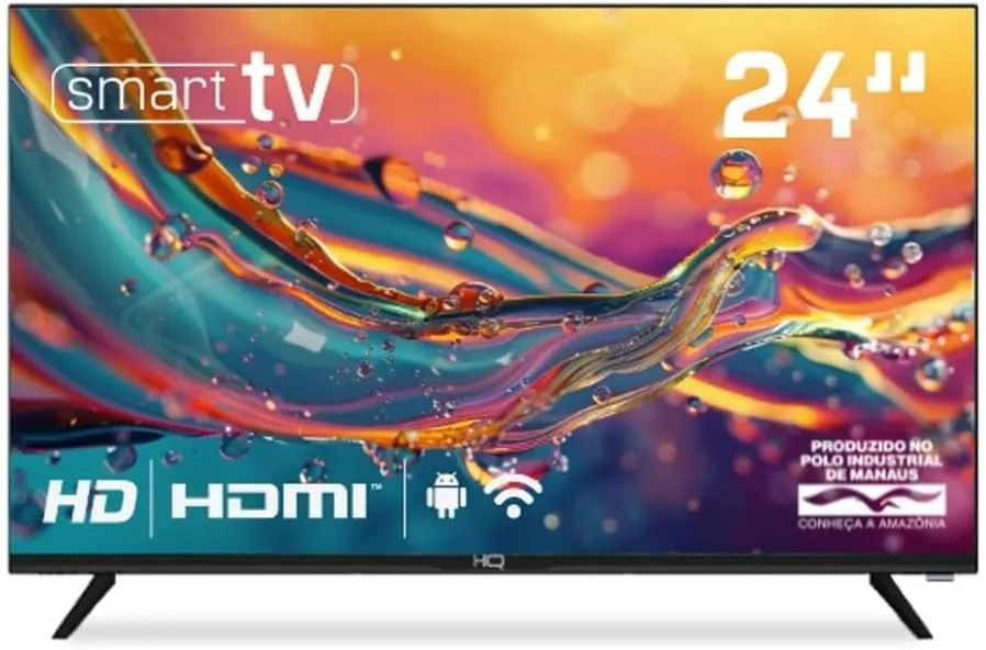 Smart TV HQ HQS24NKHM 24 Polegadas - Foto oficial e menor preço