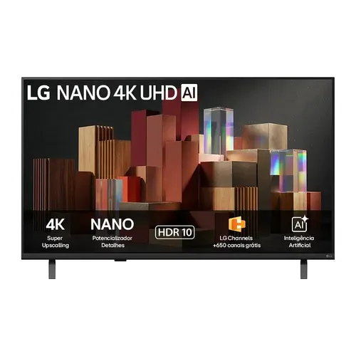 Smart TV LG 50 polegadas 4K Ultra HD Nano Cell 50UN85