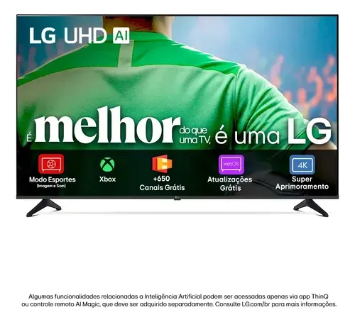 Smart TV LG 55UA75 55 Polegadas 4K UHD