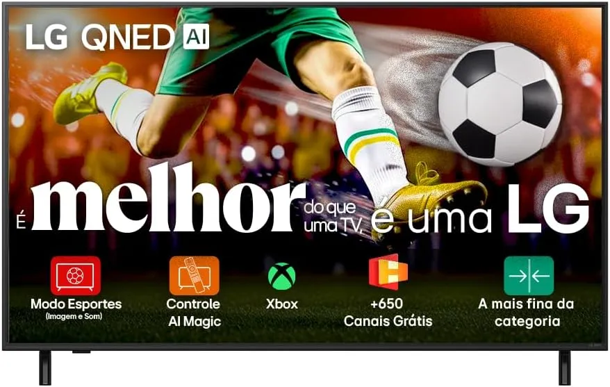 Smart TV LG 86QNED82ASG 86 Polegadas 4K QNED